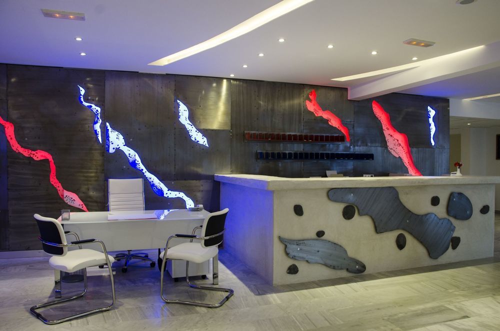Rk Beach Hotel Камари Интерьер фото