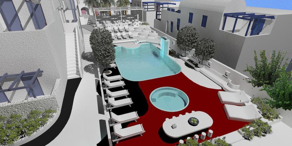 Rk Beach Hotel Камари Экстерьер фото