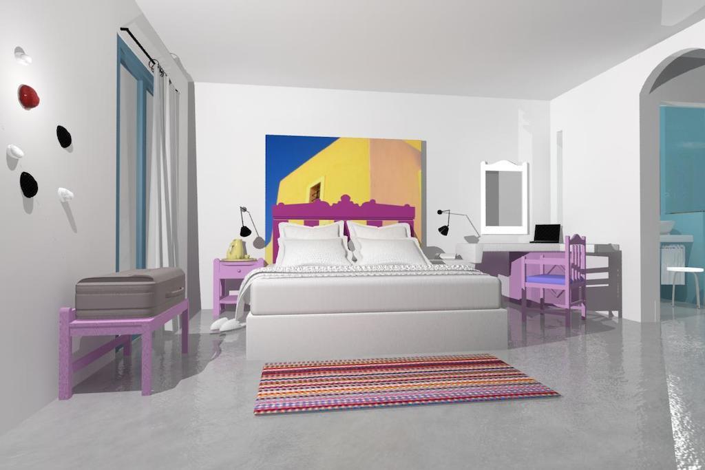 Rk Beach Hotel Камари Номер фото
