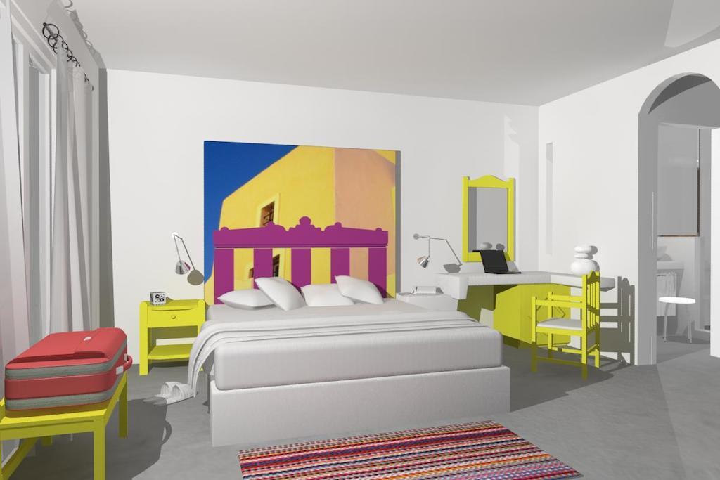 Rk Beach Hotel Камари Номер фото